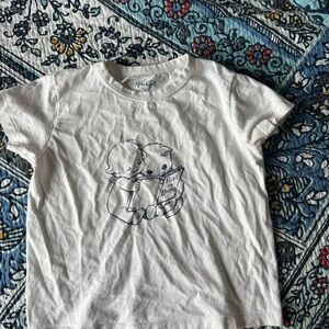 Brandy Melville White Short Sleeve Tee